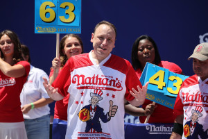 Victor Wembanyama Calls Joey Chestnut 'Most Dominant Athlete of All Time'