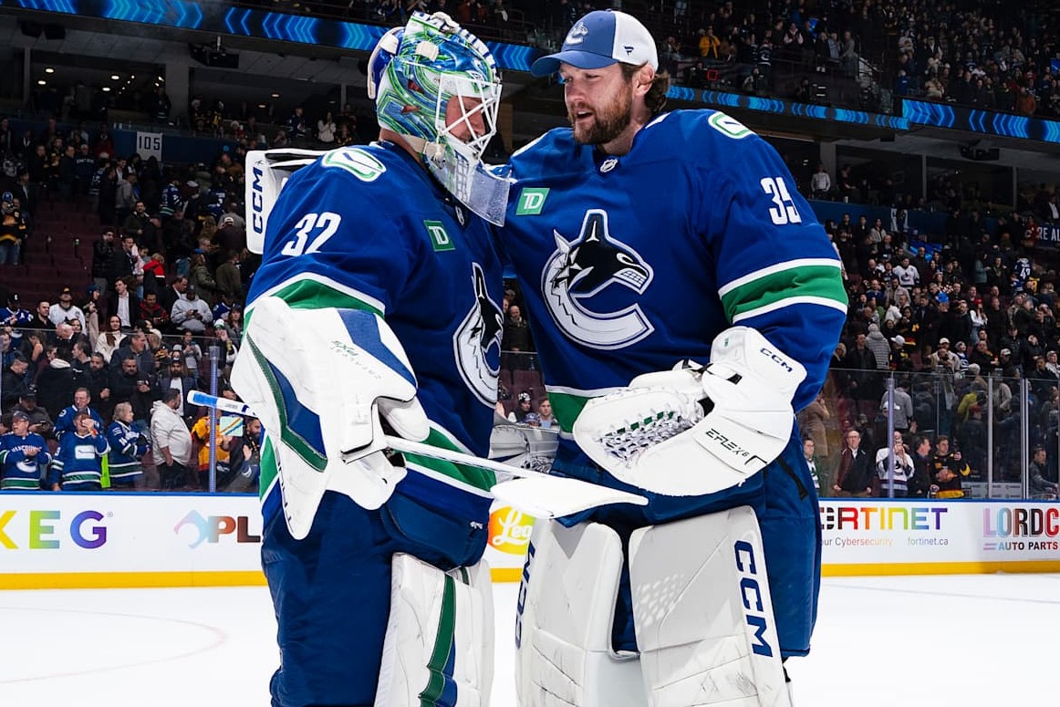Kevin Lankinen and Thatcher Demko.