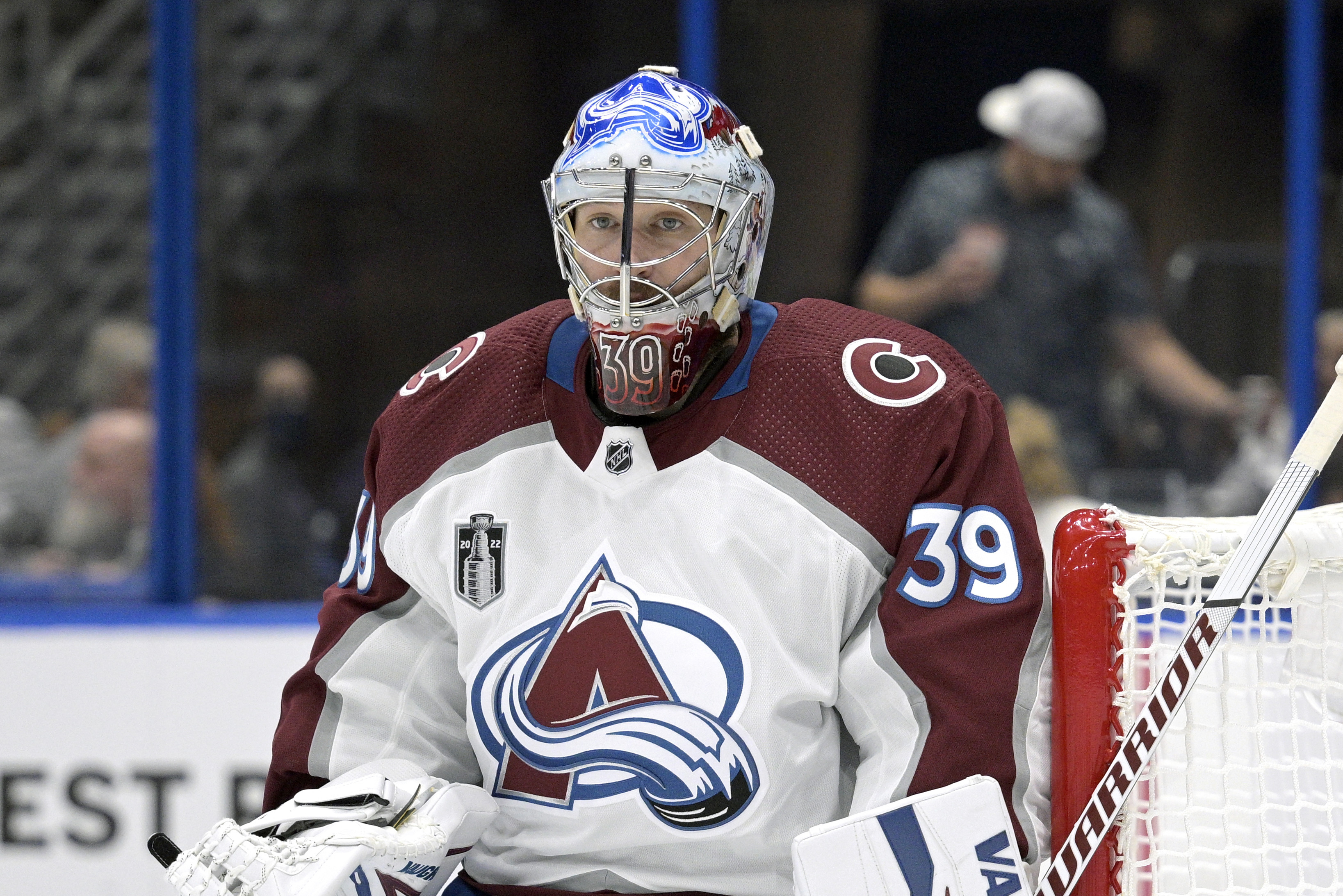 The difference between a shutout and allowing five goals? 'Five goals,'  says Avalanche's Francouz