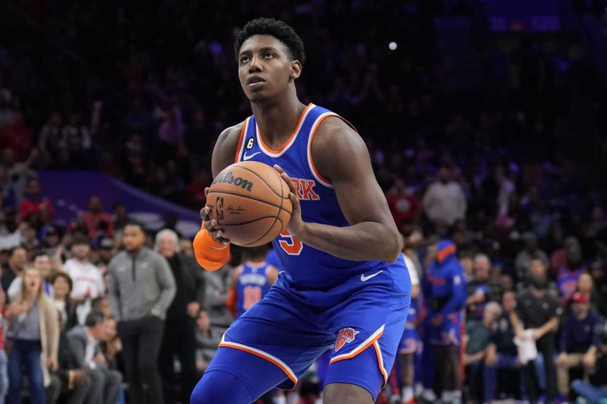 Some positive (and not-so-positive) shooting stats from RJ Barrett's  2022-23 season - Posting and Toasting