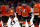 ANAHEIM, CALIFORNIA - APRIL 05: Scott Harrington #17, Max Comtois #44, Frank Vatrano #77 and Nathan Beaulieu #28 of the Anaheim Ducks look on after being defeated by the Edmonton Oilers 3-1 in a game at Honda Center on April 05, 2023 in Anaheim, California. (Photo by Sean M. Haffey/Getty Images)