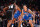 OKLAHOMA CITY, OK - APRIL 10:  Lindy Waters III #12 of the Oklahoma City Thunder plays defense against the San Antonio Spurs on April 10, 2024 at Paycom Arena in Oklahoma City, Oklahoma. NOTE TO USER: User expressly acknowledges and agrees that, by downloading and or using this photograph, User is consenting to the terms and conditions of the Getty Images License Agreement. Mandatory Copyright Notice: Copyright 2024 NBAE (Photo by Zach Beeker/NBAE via Getty Images)