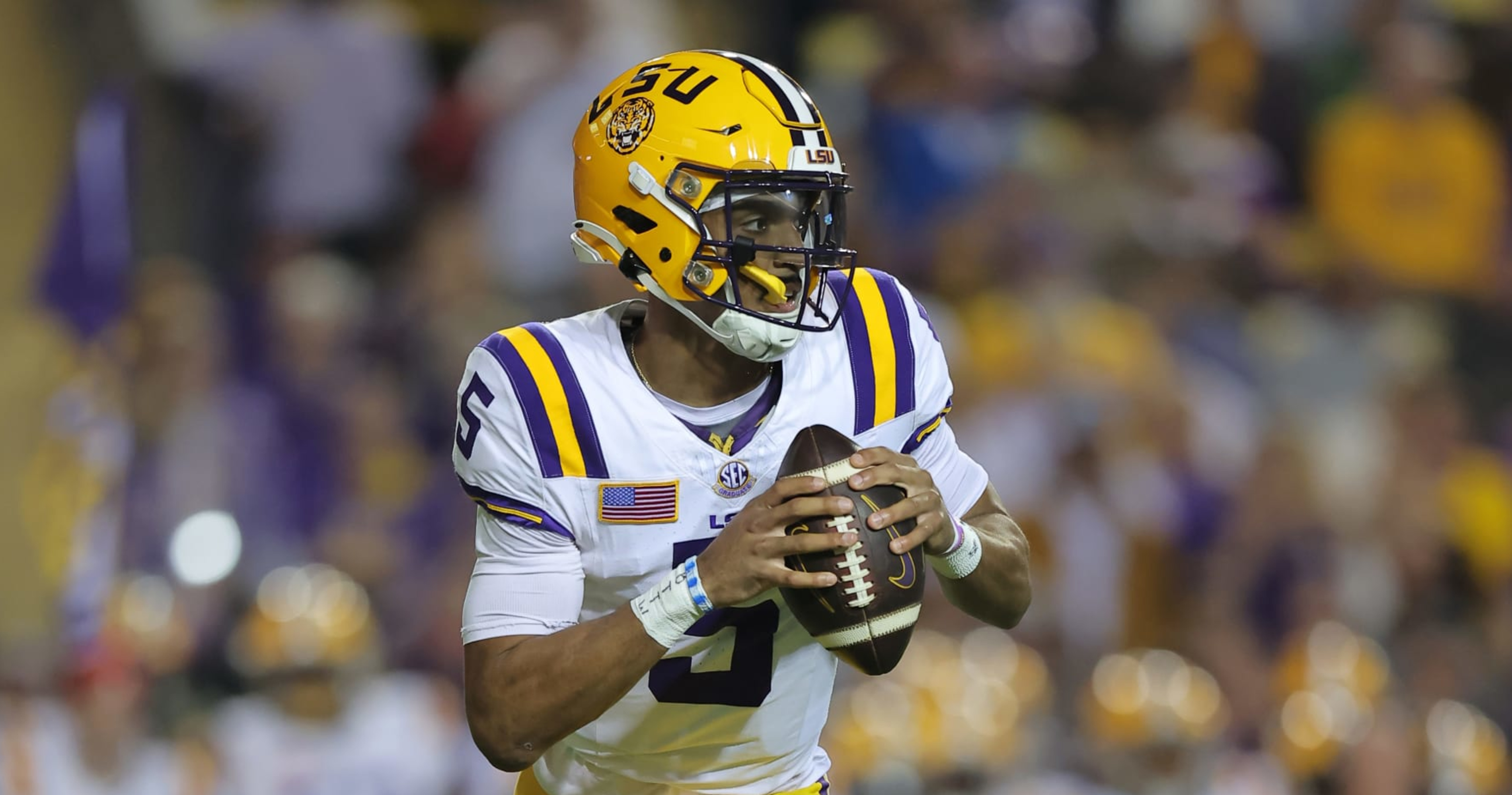 NFL Exec LSU's Jayden Daniels a 'Bona Fide 1stRound Pick' After