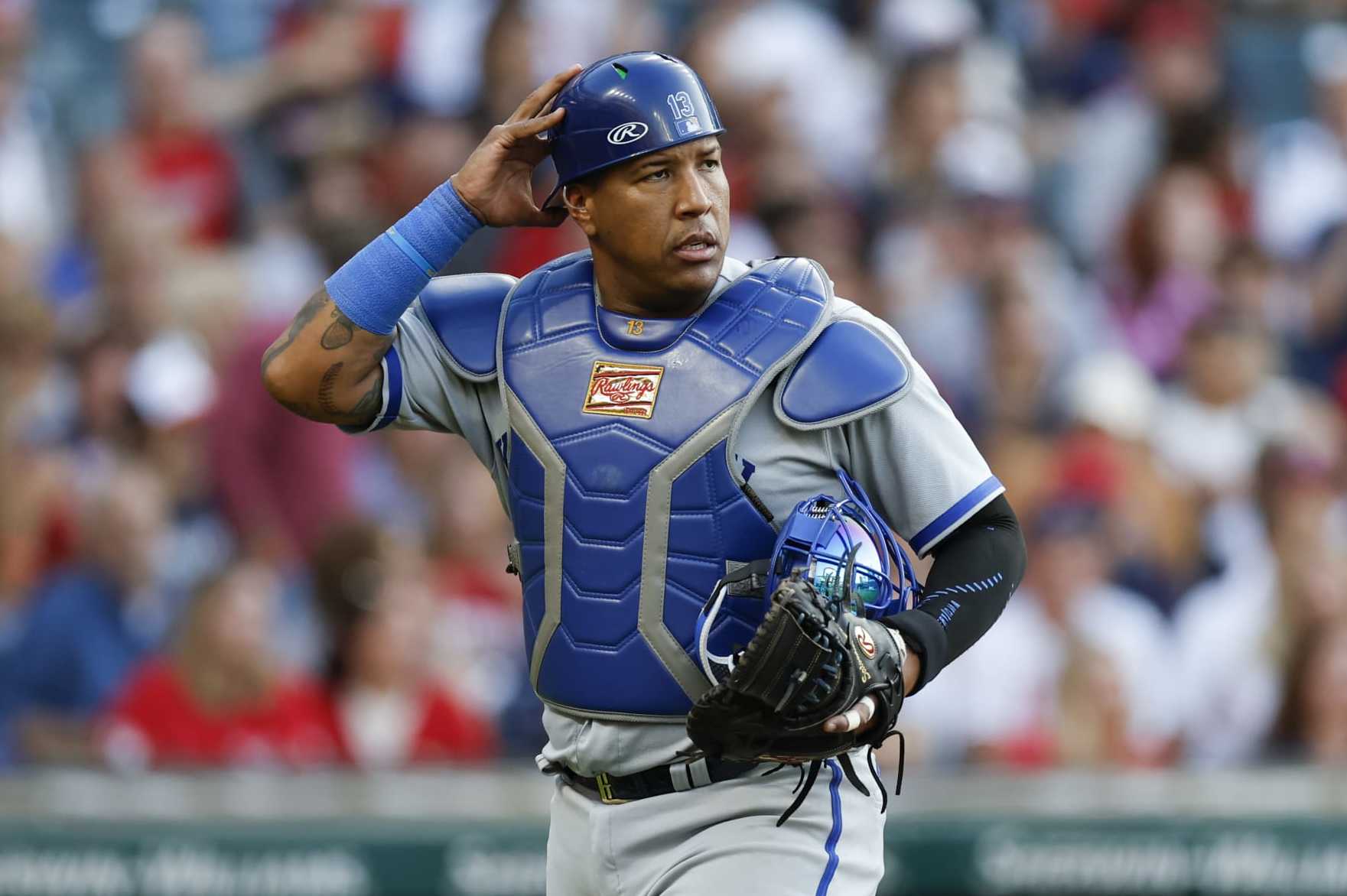 Royals GM pours cold water on Salvador Perez trade rumors
