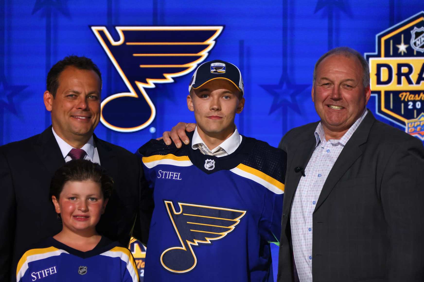 Blues make nine picks at the 2023 NHL Draft