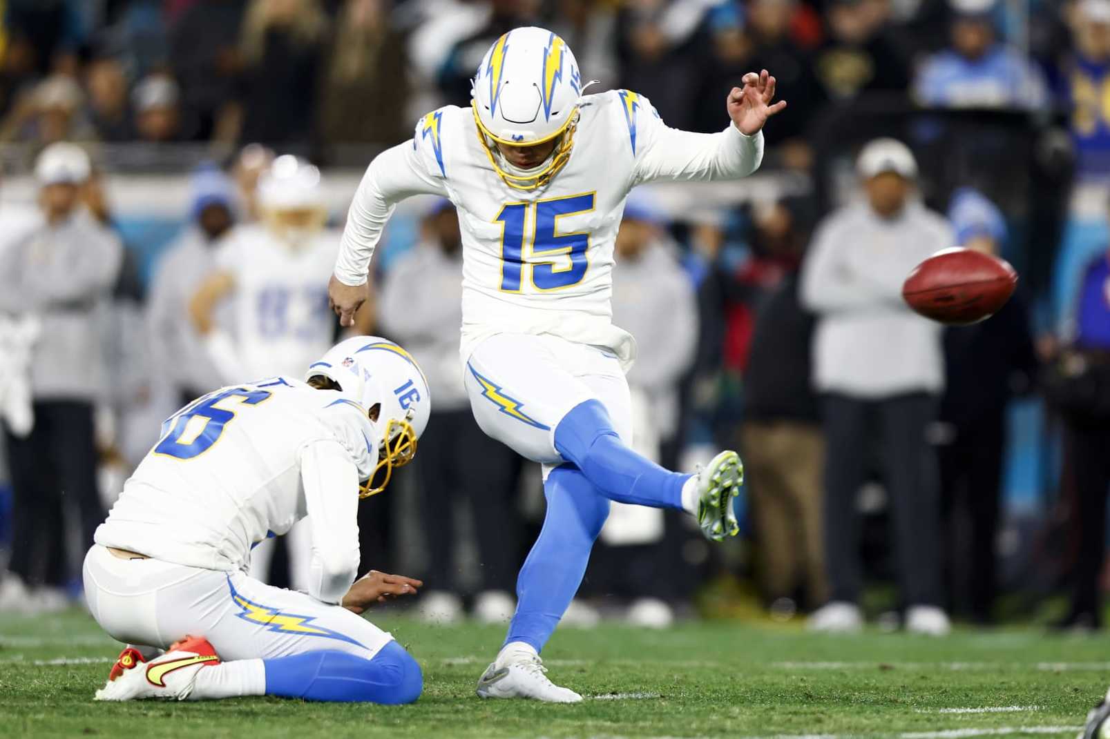 Los Angeles Charger kicker Cameron Dicker Los Angeles Charger kicker Cameron Dicker