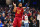 CLEVELAND, OHIO - FEBRUARY 27: Donovan Mitchell #45 of the Cleveland Cavaliers celebrates during the second quarter against the Dallas Mavericks at Rocket Mortgage Fieldhouse on February 27, 2024 in Cleveland, Ohio. NOTE TO USER: User expressly acknowledges and agrees that, by downloading and or using this photograph, User is consenting to the terms and conditions of the Getty Images License Agreement. (Photo by Jason Miller/Getty Images)