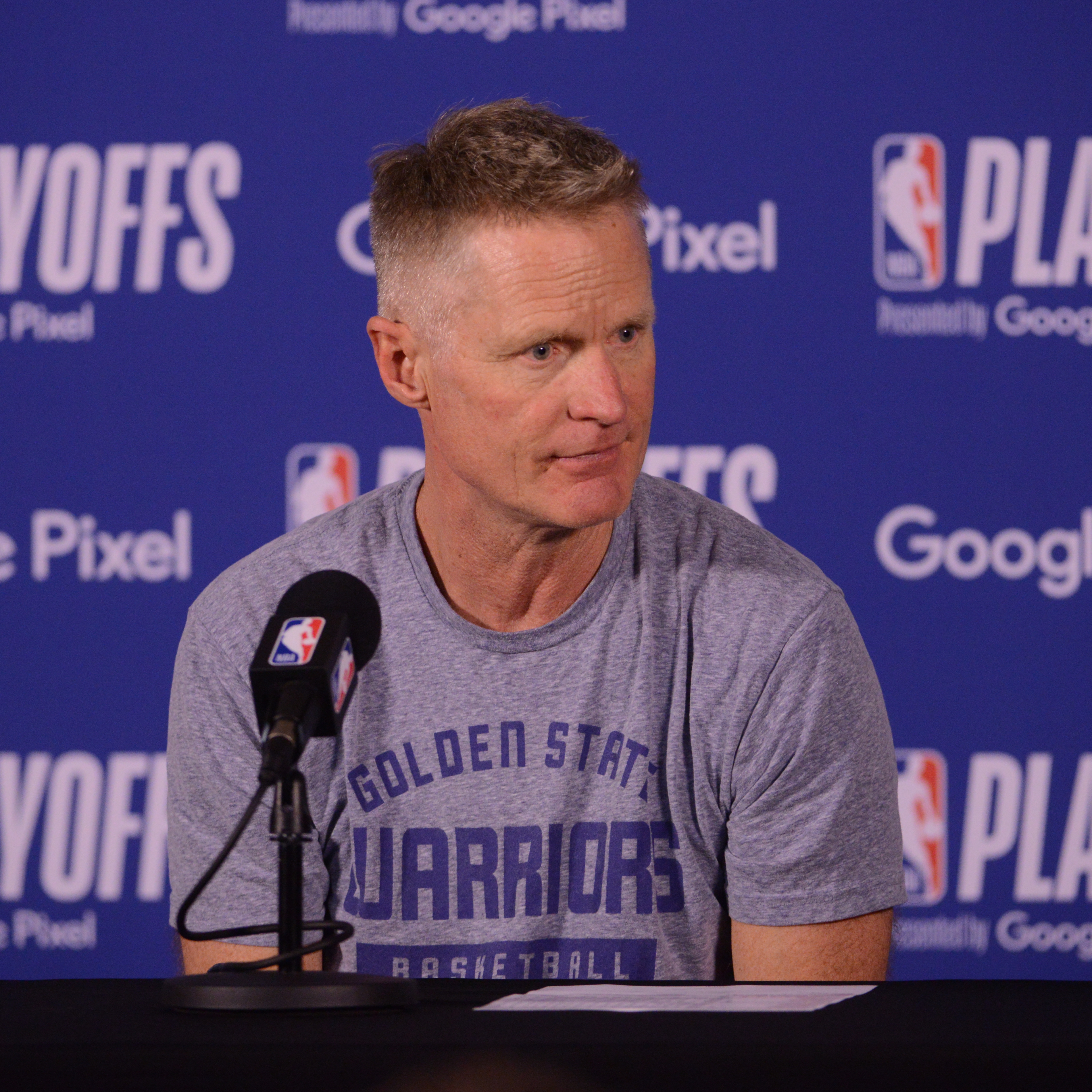 Steve Kerr: Ja Morant's Injuries on Play with Jordan Poole: "Nothing to Comment on" thumbnail