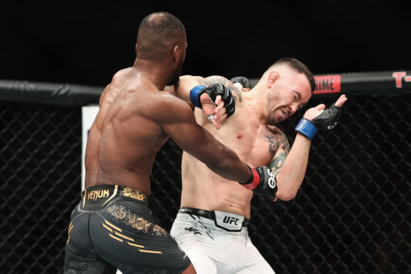 Leon Edwards throws bottle as Colby Covington trash talk hits grim new low