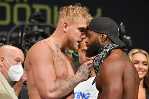 Jake Paul, Tyron Woodley Agree to Rematch If Former UFC Champ Gets Jake Paul Tattoo