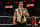 PHILADELPHIA, PENNSYLVANIA - APRIL 08: Dwayne "The Rock" Johnson stands in ring at the Wells Fargo Center on April 8, 2024 in Philadelphia, Pennsylvania. (Photo by WWE/Getty Images)