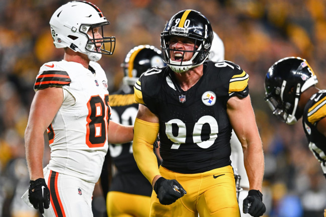 Steelers OLB T.J. Watt Out With Left Pectoral Injury