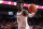 LOS ANGELES, CALIFORNIA - JANUARY 06: Bronny James #6 of the USC Trojans looks to pass the ball in the second half against the Stanford Cardinal at Galen Center on January 06, 2024 in Los Angeles, California. (Photo by Meg Oliphant/Getty Images)