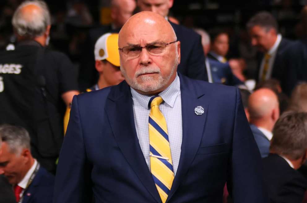 Nashville Predators general manager Barry Trotz