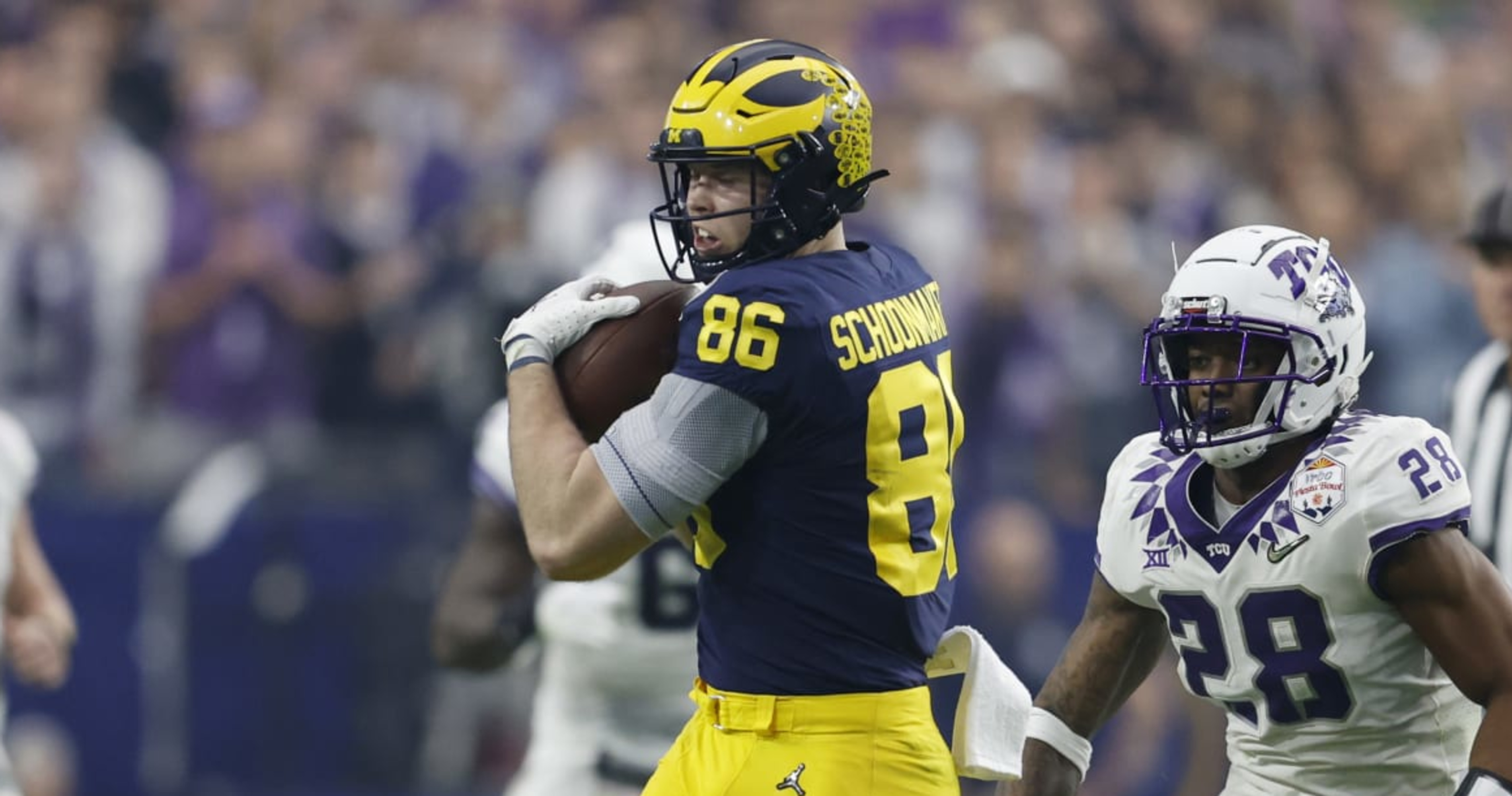 Cowboys select TE Luke Schoonmaker in Round 2 of NFL Draft