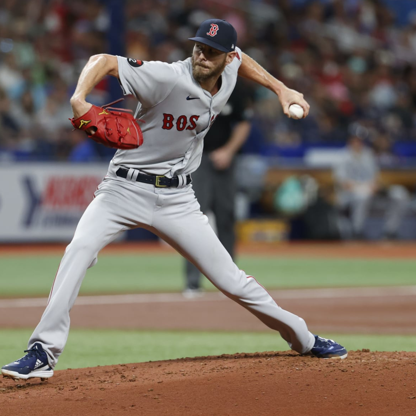 Chris Sale retires 1st 14 batters in return from injury, Red Sox