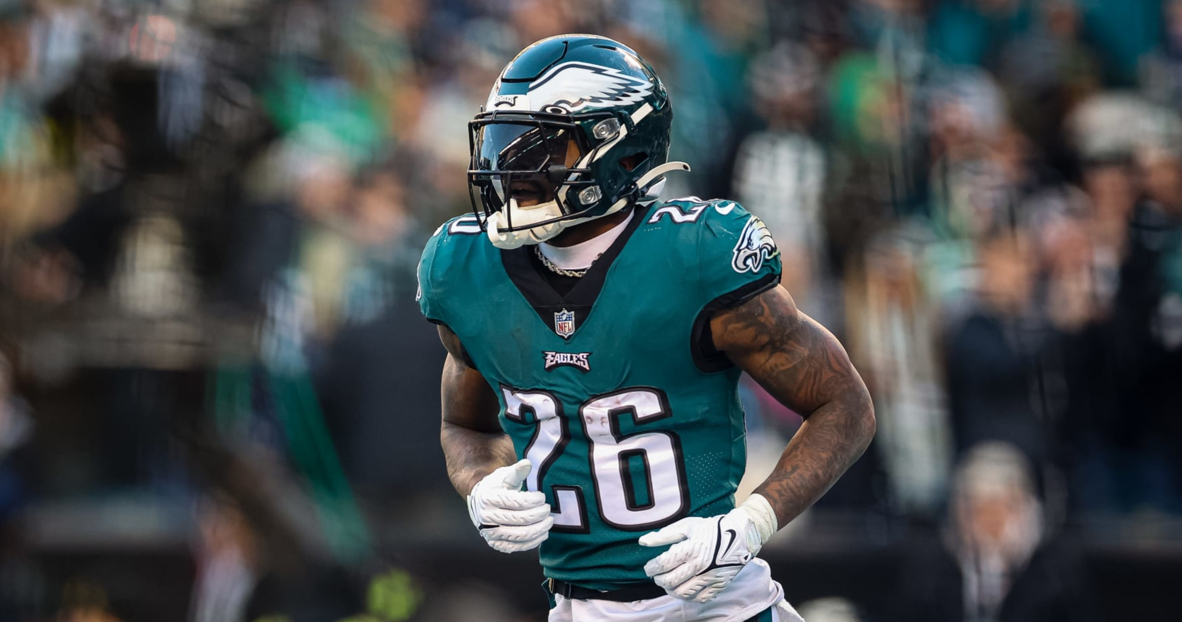 Former Eagles RB Miles Sanders Reportedly Reaches 4-Year, $25M Contract with Panthers | News, Scores, Highlights, Stats, and Rumors | Bleacher Report