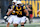 MORGANTOWN, WEST VIRGINIA - SEPTEMBER 21: Wyatt Milum #74 of the West Virginia Mountaineers blocks against the Kansas Jayhawks at Milan Puskar Stadium on September 21, 2024 in Morgantown, West Virginia. (Photo by G Fiume/Getty Images)