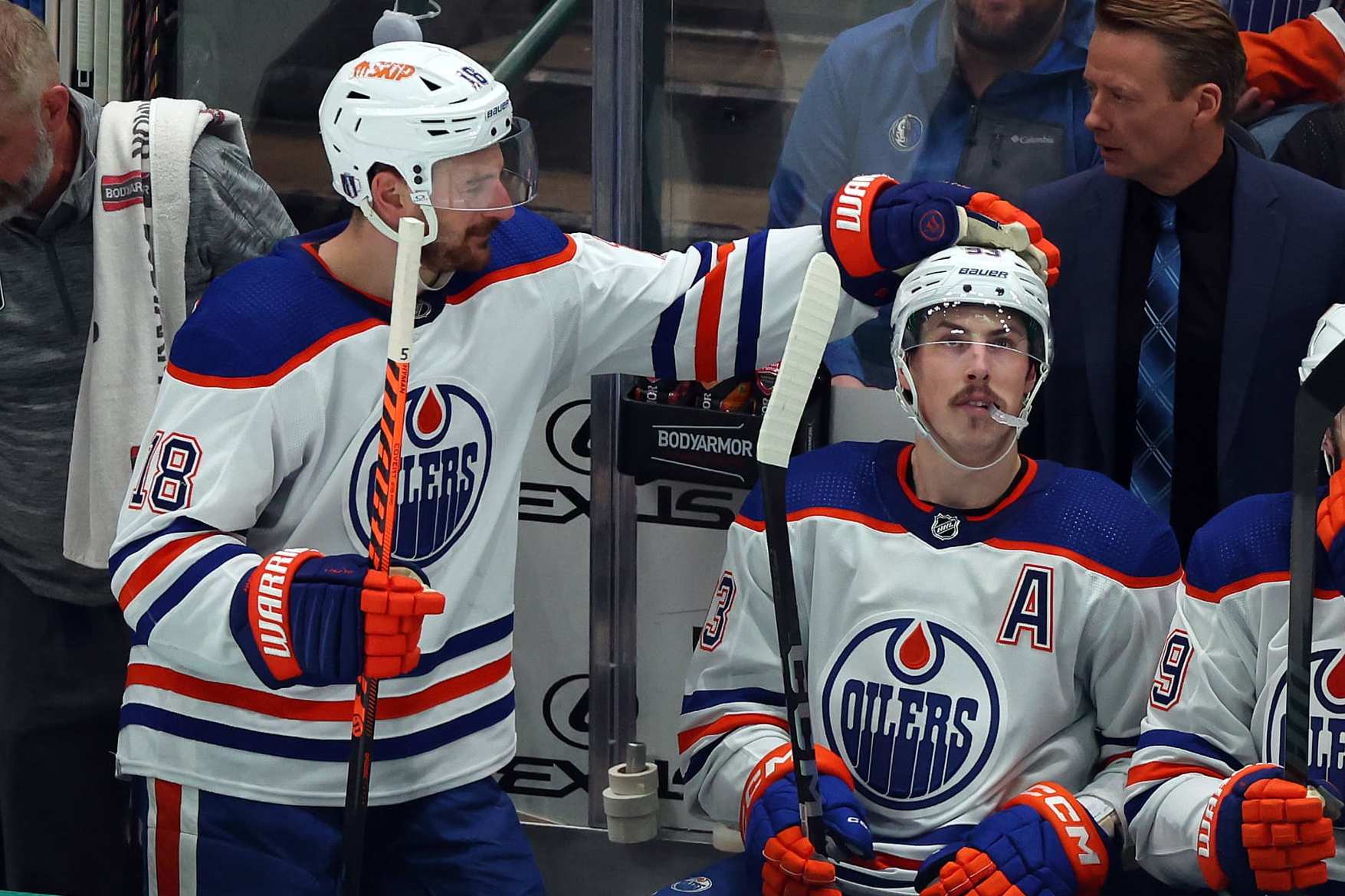 Zach Hyman and Ryan Nugent-Hopkins.