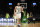BOSTON, MA - APRIL 9:  Jayson Tatum #0 of the Boston Celtics looks on during the game against the Minnesota Timberwolveson April 9, 2021 at the TD Garden in Boston, Massachusetts.  NOTE TO USER: User expressly acknowledges and agrees that, by downloading and or using this photograph, User is consenting to the terms and conditions of the Getty Images License Agreement. Mandatory Copyright Notice: Copyright 2021 NBAE  (Photo by Brian Babineau/NBAE via Getty Images)