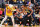LOS ANGELES, CA - NOVEMBER 28: Anthony Davis #3 of the Los Angeles Lakers handles the ball while being defended by Myles Turner #33 of the Indiana Pacers during the game on November 28, 2022 at Crypto.Com Arena in Los Angeles, California. NOTE TO USER: User expressly acknowledges and agrees that, by downloading and/or using this Photograph, user is consenting to the terms and conditions of the Getty Images License Agreement. Mandatory Copyright Notice: Copyright 2022 NBAE (Photo by Adam Pantozzi/NBAE via Getty Images)