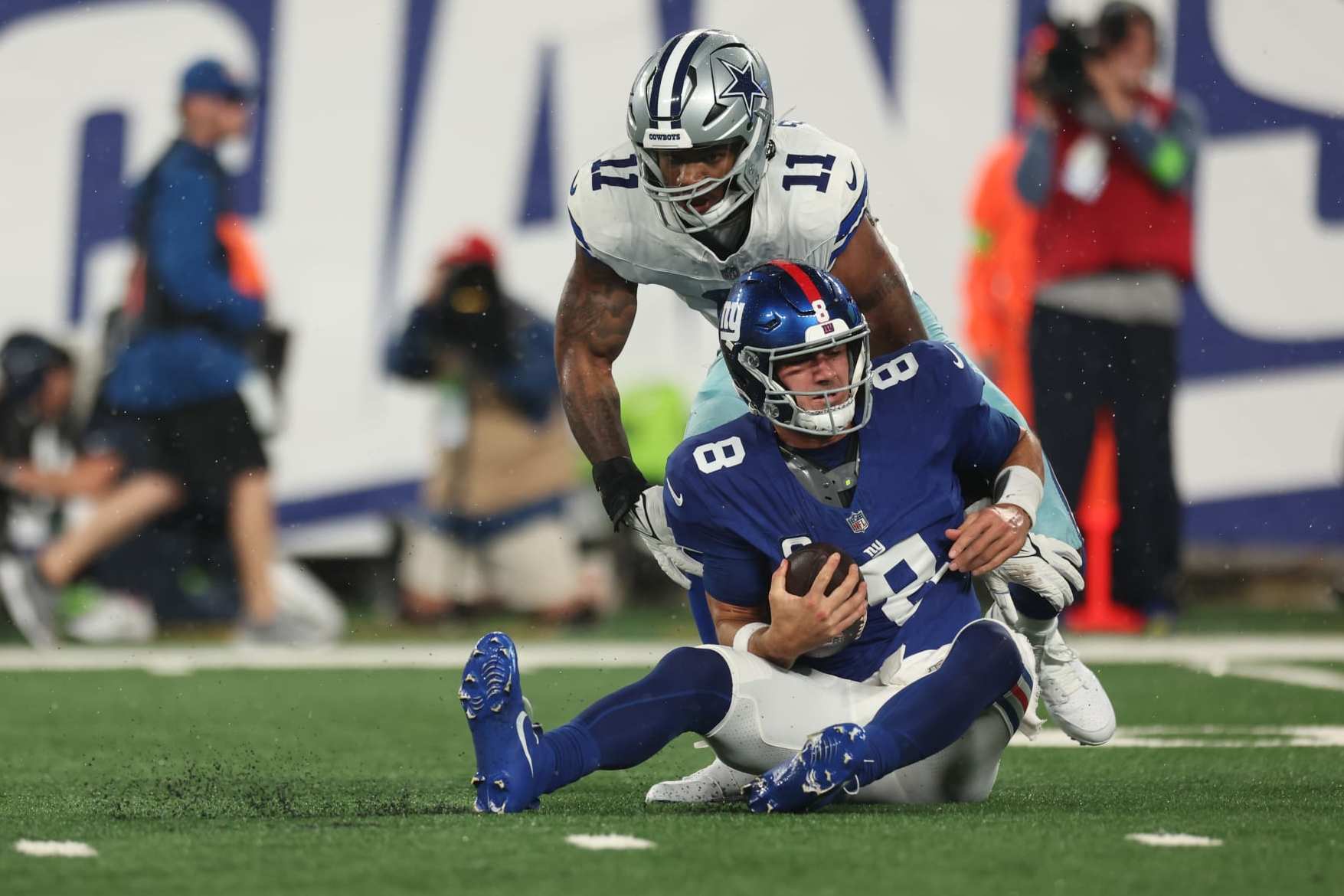 Cowboys are fearing the worst watching Giants' Daniel Jones