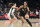 LAS VEGAS, NEVADA - MAY 08: A'ja Wilson #22 of the Las Vegas Aces drives against Sue Bird #10 of the Seattle Storm during their game at Michelob ULTRA Arena on May 08, 2022 in Las Vegas, Nevada. The Aces defeated the Storm 85-74. NOTE TO USER: User expressly acknowledges and agrees that, by downloading and or using this photograph, User is consenting to the terms and conditions of the Getty Images License Agreement. (Photo by Ethan Miller/Getty Images)