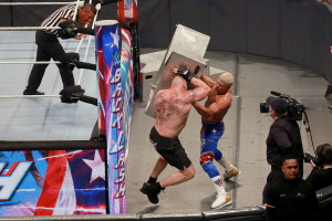 WWE Rumors on Lesnar vs. Rhodes Bullrope Match, Strowman's Injury and New WWE Records