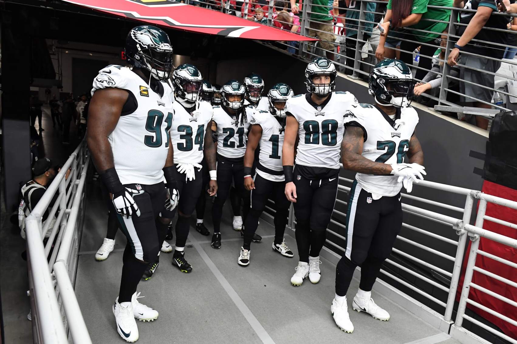 Video: Eagles Fan Runs out of Tunnel with Team Ahead of Game vs