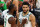 BOSTON, MASSACHUSETTS - JUNE 10: Jaylen Brown #7 and Jayson Tatum #0 of the Boston Celtics talk over a play in the second quarter against the Golden State Warriors during Game Four of the 2022 NBA Finals at TD Garden on June 10, 2022 in Boston, Massachusetts. NOTE TO USER: User expressly acknowledges and agrees that, by downloading and/or using this photograph, User is consenting to the terms and conditions of the Getty Images License Agreement. (Photo by Elsa/Getty Images)