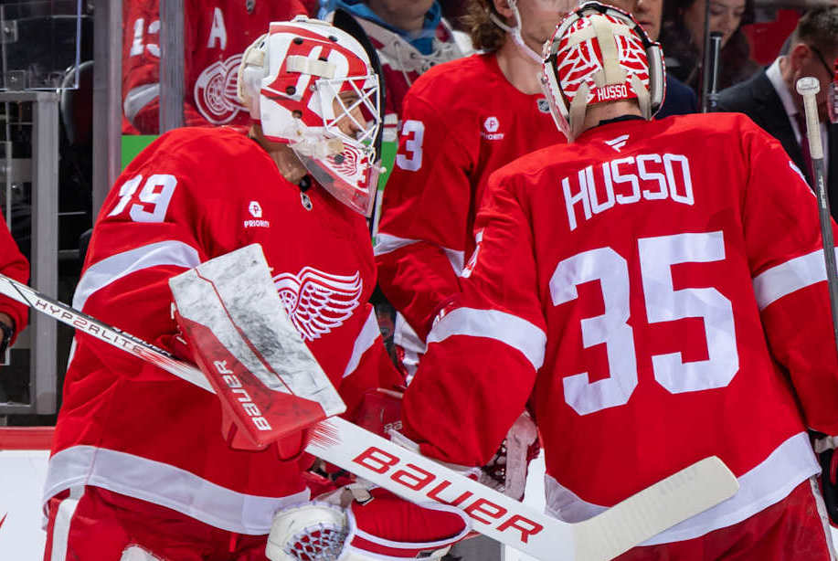 Cam Talbot and Ville Husso.