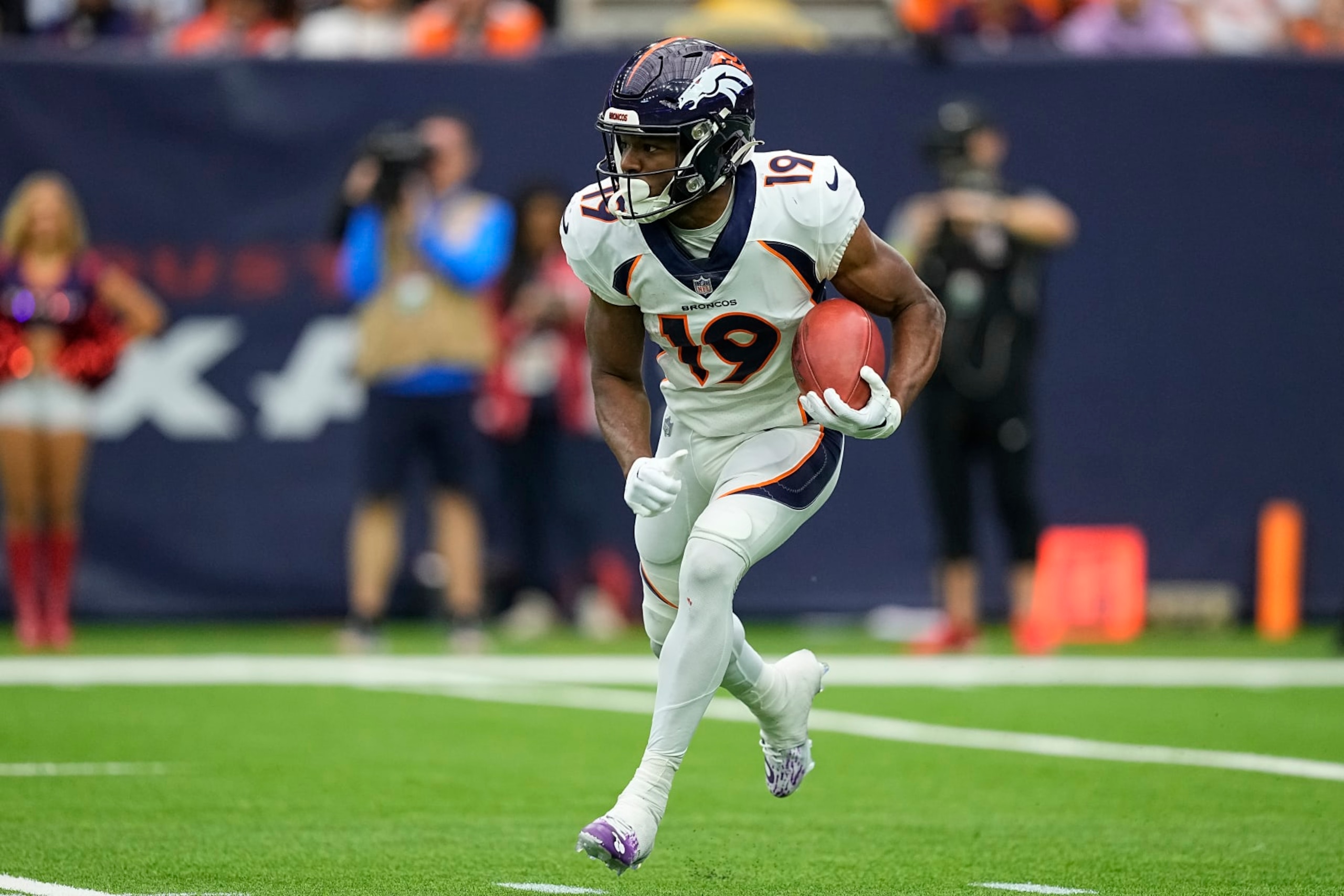 Denver Broncos kicker returner and Pro Bowler Marvin Mims Jr. 