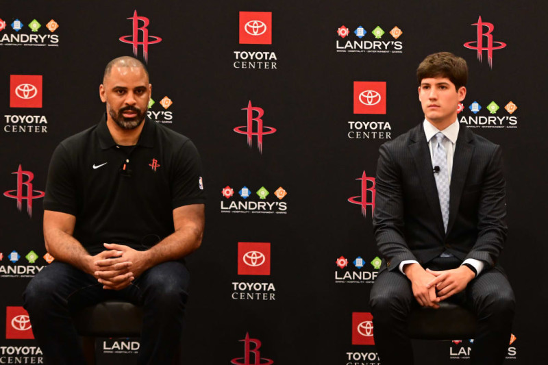 Ime Udoka and Reed Sheppard