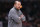 CHICAGO, IL - DECEMBER 16: New York Knicks Head Coach Tom Thibodeau looks on during a NBA game between the New York Knicks and the Chicago Bulls on December  16, 2022 at the United Center in Chicago, IL. (Photo by Melissa Tamez/Icon Sportswire via Getty Images)