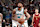CLEVELAND, OH - MARCH 25: Nick Richards #4 of the Charlotte Hornets shoots a free throw during the game against the Cleveland Cavaliers on March 25, 2024 at Rocket Mortgage FieldHouse in Cleveland, Ohio. NOTE TO USER: User expressly acknowledges and agrees that, by downloading and/or using this Photograph, user is consenting to the terms and conditions of the Getty Images License Agreement. Mandatory Copyright Notice: Copyright 2024 NBAE (Photo by David Liam Kyle/NBAE via Getty Images)