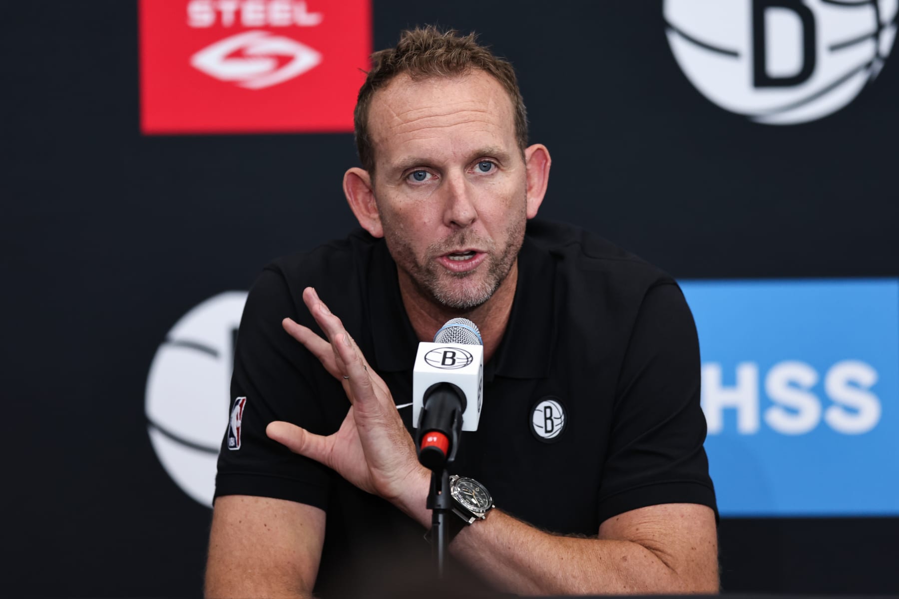 Nets GM Sean Marks Says He Hasn't Spoken to Kyrie Irving Personally