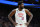 PHILADELPHIA, PA - NOVEMBER 19: Joel Embiid #21 of the Philadelphia 76ers looks on against the Minnesota Timberwolves at the Wells Fargo Center on November 19, 2022 in Philadelphia, Pennsylvania. NOTE TO USER: User expressly acknowledges and agrees that, by downloading and or using this photograph, User is consenting to the terms and conditions of the Getty Images License Agreement. (Photo by Mitchell Leff/Getty Images)