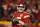 Kansas City Chiefs quarterback Patrick Mahomes warms up before the start of an NFL football game between the Denver Broncos and Kansas City Chiefs Sunday, Dec. 5, 2021, in Kansas City, Mo. (AP Photo/Charlie Riedel)