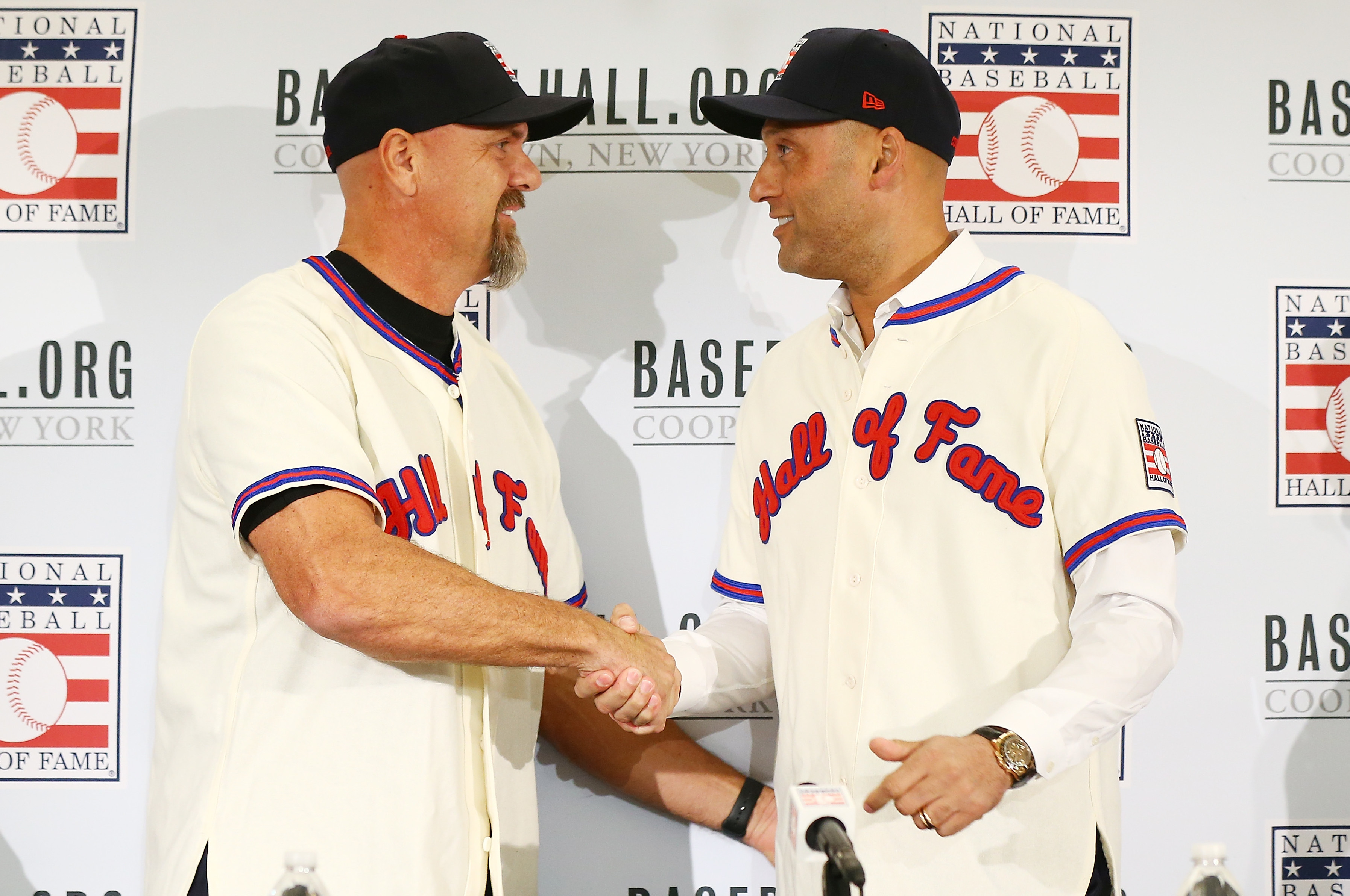 Derek Jeter, Larry Walker Hall of Fame 2021 induction