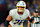 GLENDALE, AZ - OCTOBER 21: Joe Alt #76 of the Los Angeles Chargers drops back to block during an NFL football game against the Arizona Cardinals at State Farm Stadium on October 21, 2024 in Glendale, Arizona. (Photo by Cooper Neill/Getty Images)