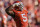 Clemson defensive end K.J. Henry reacts after making a sack in the second half of an NCAA college football game against South Carolina on Saturday, Nov. 26, 2022, in Clemson, S.C. (AP Photo/Jacob Kupferman)