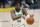Boston Celtics center Robert Williams III (44) in the first half of an NBA basketball game Sunday, April 11, 2021, in Denver. (AP Photo/David Zalubowski)