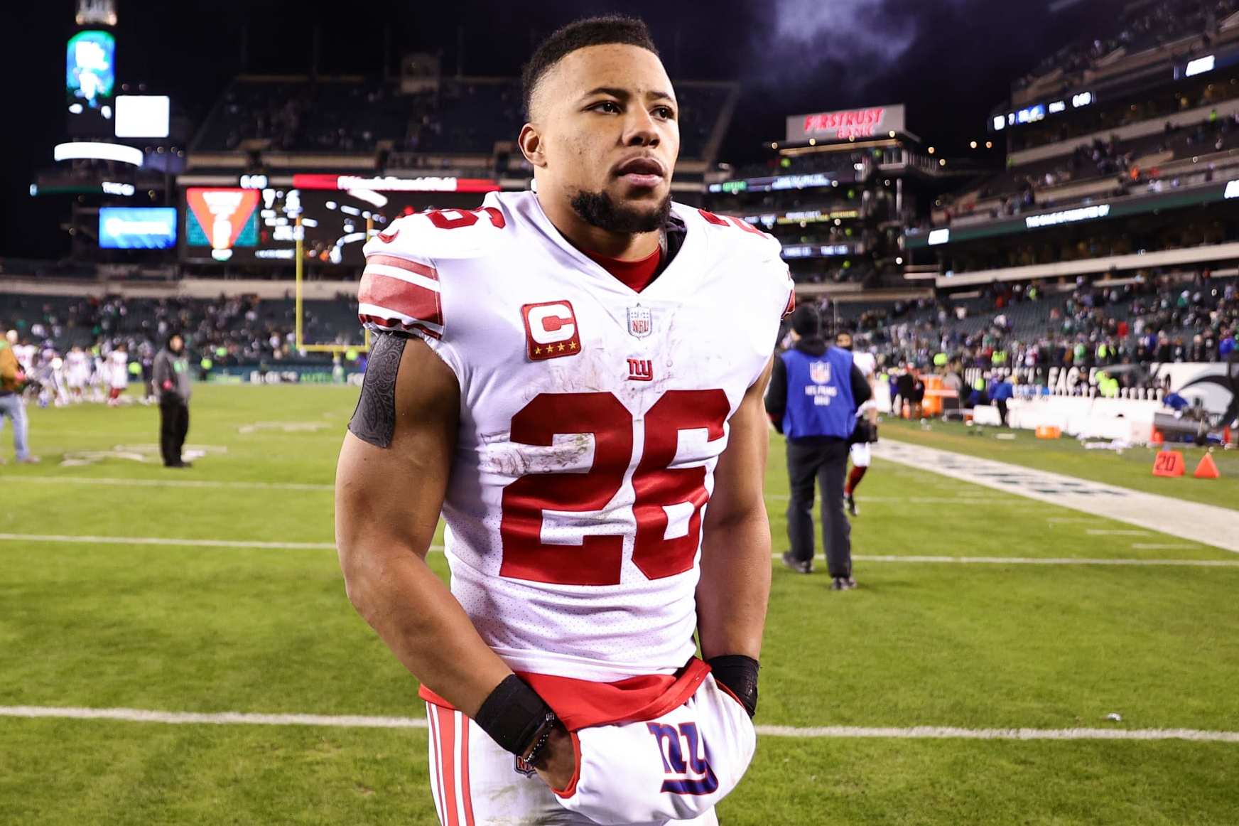 Saquon Barkley Rumors: Giants Believe RB Suffered Sprained Ankle Injury vs.  Cardinals, News, Scores, Highlights, Stats, and Rumors