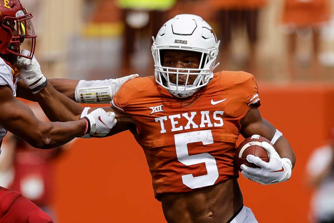 2023 Falcons NFL draft results: Atlanta selects Bijan Robinson, RB, Texas -  The Falcoholic