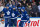 TORONTO, ON - FEBRUARY 15: Auston Matthews #34 of the Toronto Maple Leafs celebrates his third goal of the game against the Philadelphia Flyers with teammates Timothy Liljegren #37 and Mitchell Marner #16 during the second period at Scotiabank Arena on February 15, 2024 in Toronto, Ontario, Canada. (Photo by Kevin Sousa/NHLI via Getty Images)