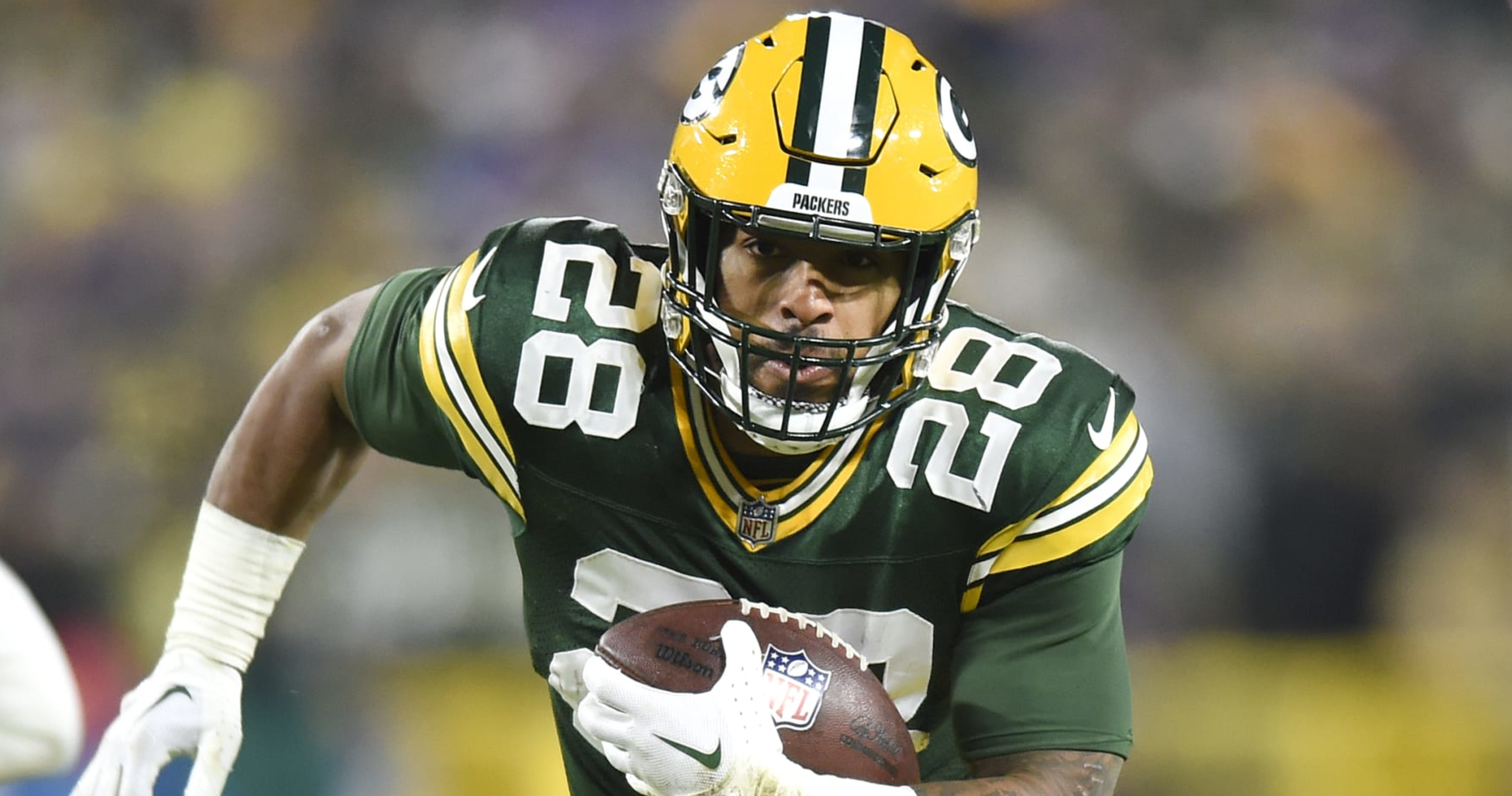 Packers' AJ Dillon eager to rebound after busy offseason