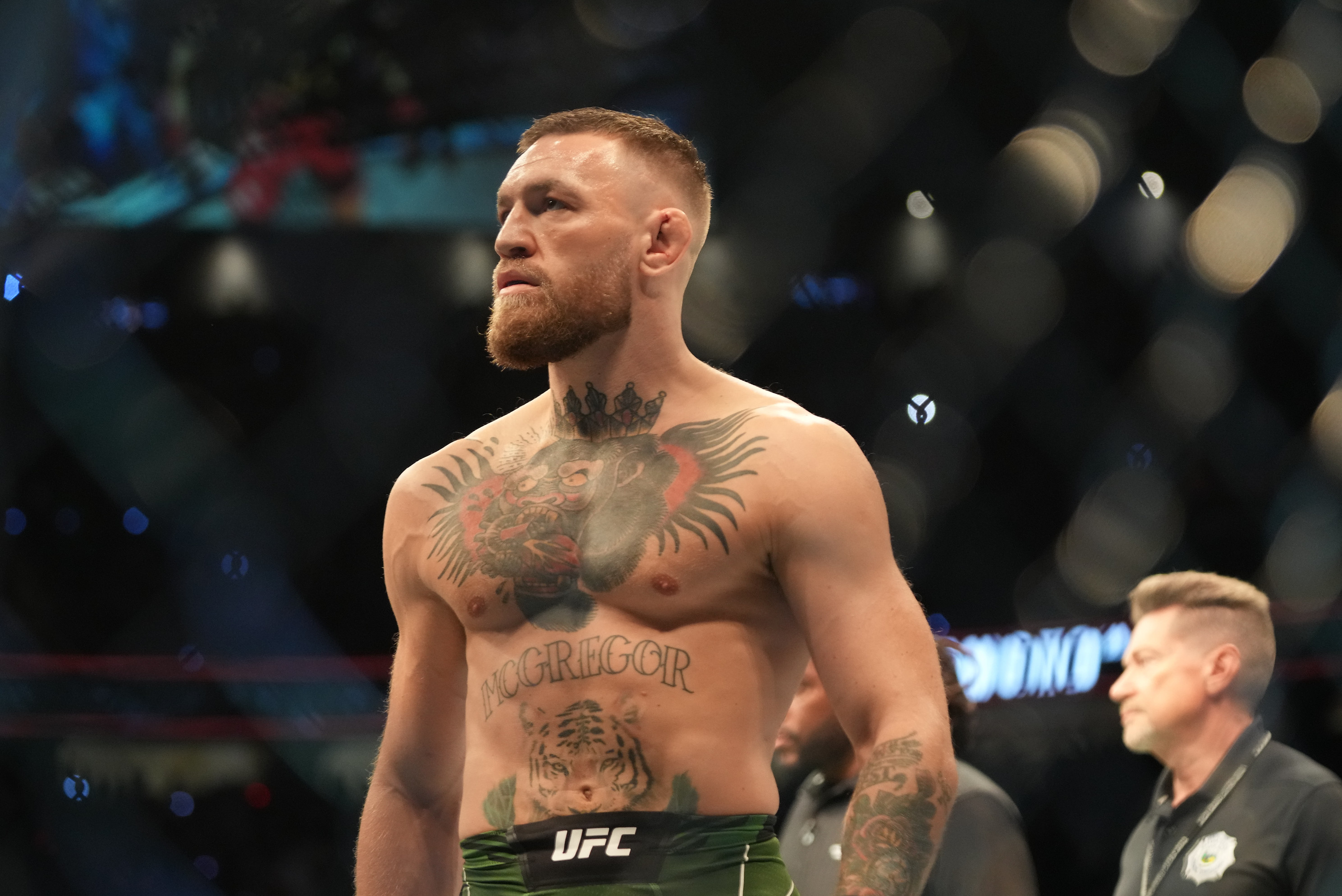 Conor McGregor Released from Hospital After Surgery on Leg Injury, Dana