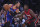 NEW YORK, NEW YORK - JANUARY 27: Jalen Brunson #11 of the New York Knicks controls the ball against Terry Rozier #2 of the Miami Heat at Madison Square Garden on January 27, 2024 in New York City. NOTE TO USER: User expressly acknowledges and agrees that, by downloading and or using this photograph, User is consenting to the terms and conditions of the Getty Images License Agreement. (Photo by Mitchell Leff/Getty Images)