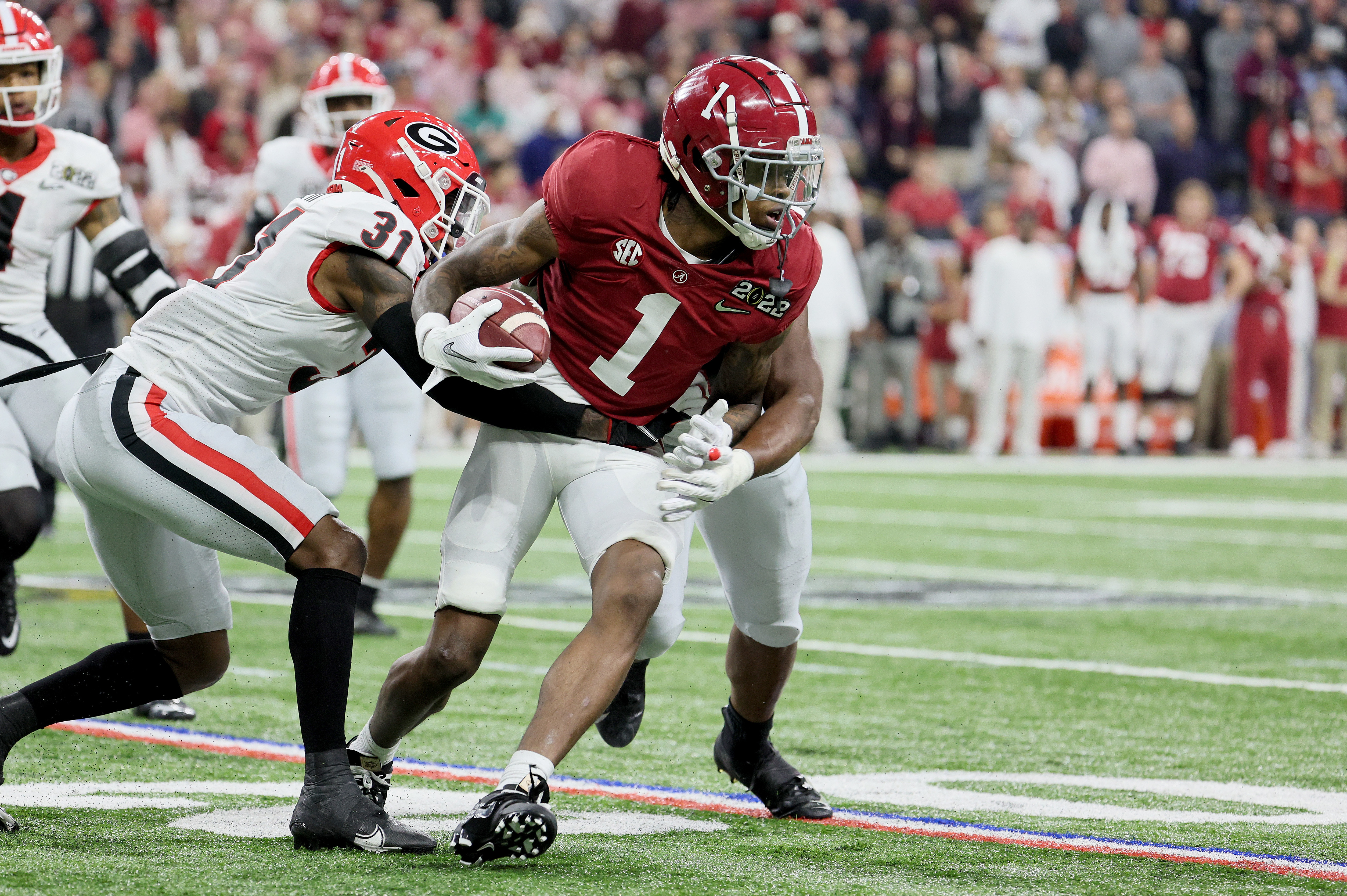 Raiders NFL Draft: Jameson Williams, WR, Alabama scouting report - Silver  And Black Pride