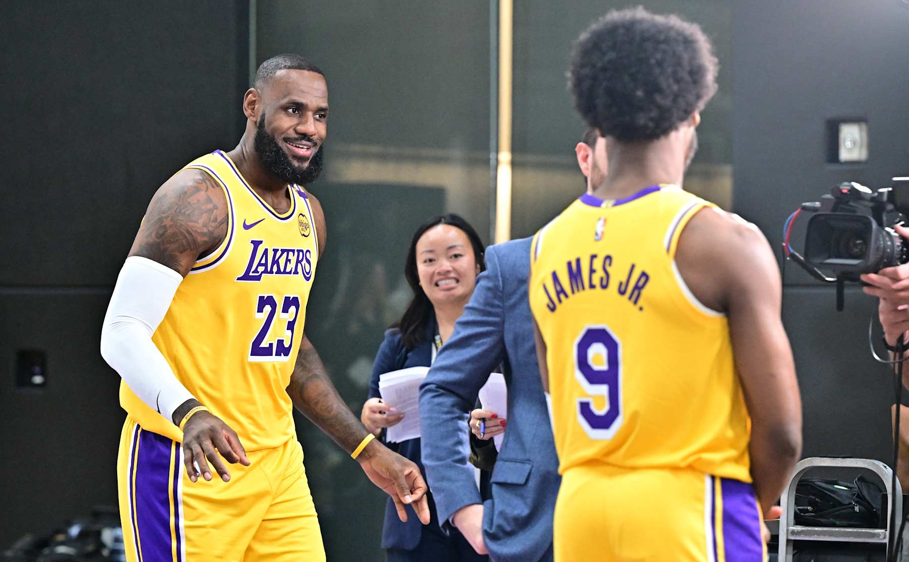 Video: Lakers' LeBron James Says He Knew Bronny Was 'Special' Player at ...
